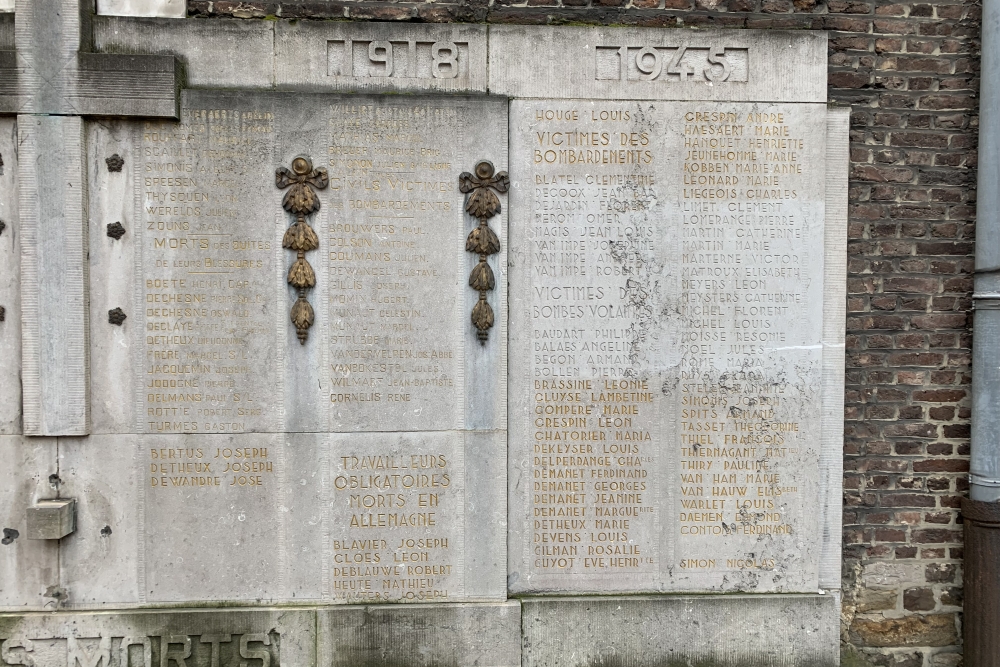 Monument gevallen van beide wereldoorlogen van quartier Amercoeur  #3