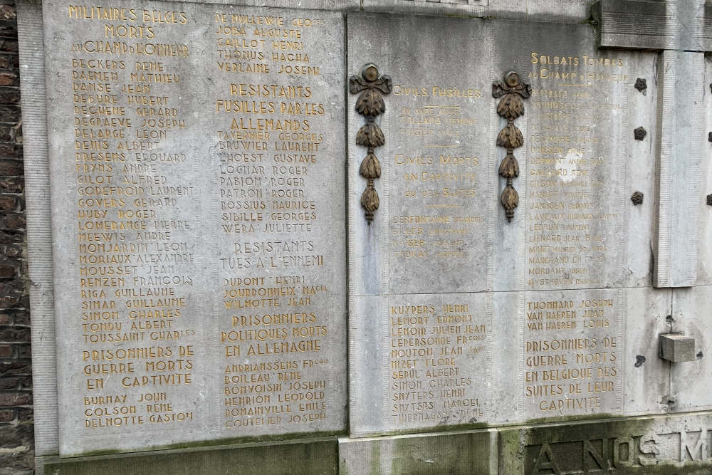 Monument gevallen van beide wereldoorlogen van quartier Amercoeur  #4