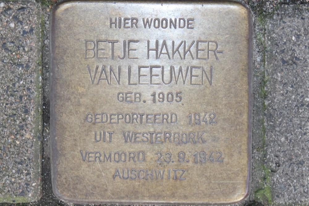 Stolperstein Hoefkade 24 #1