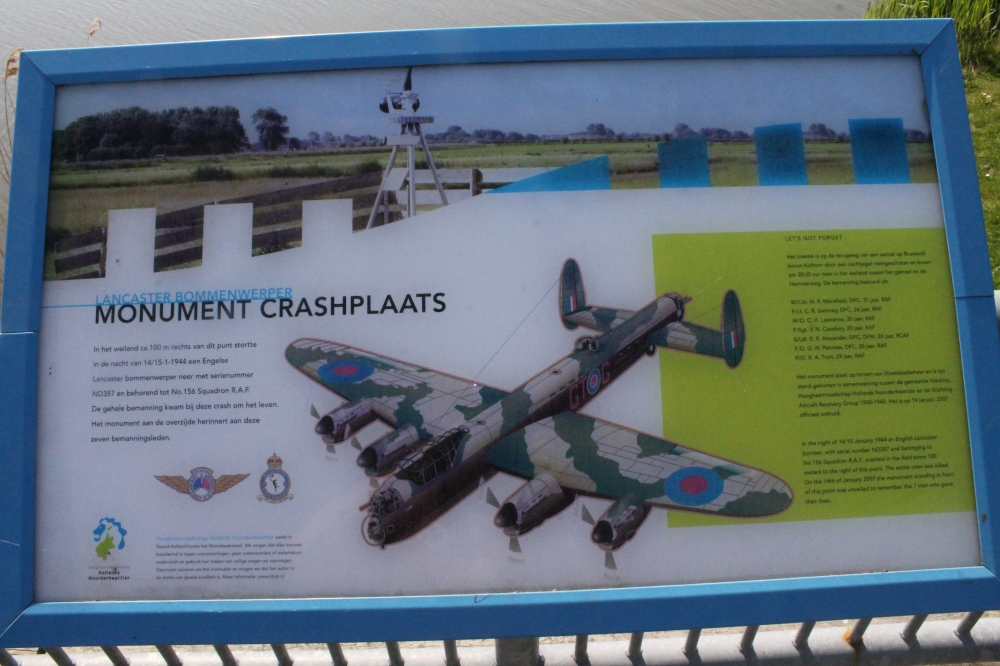 Memorial Crash Avro Lancaster ND357 Kolhorn #4