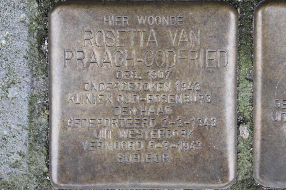 Stolpersteine Spaarnestraat 25 #2