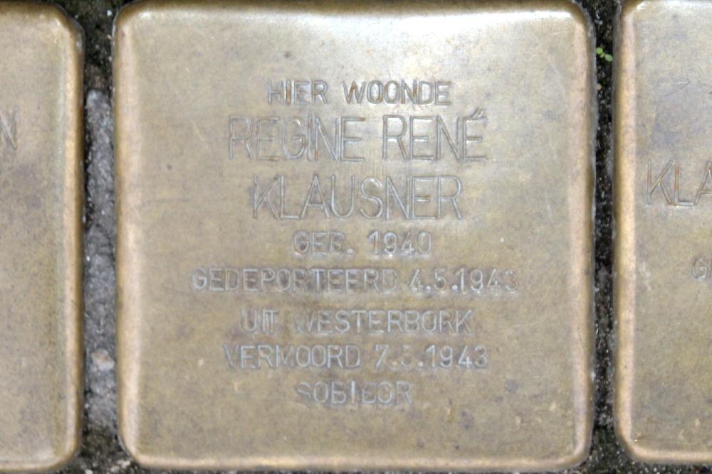 Stolpersteine Spaarnestraat 52 #3