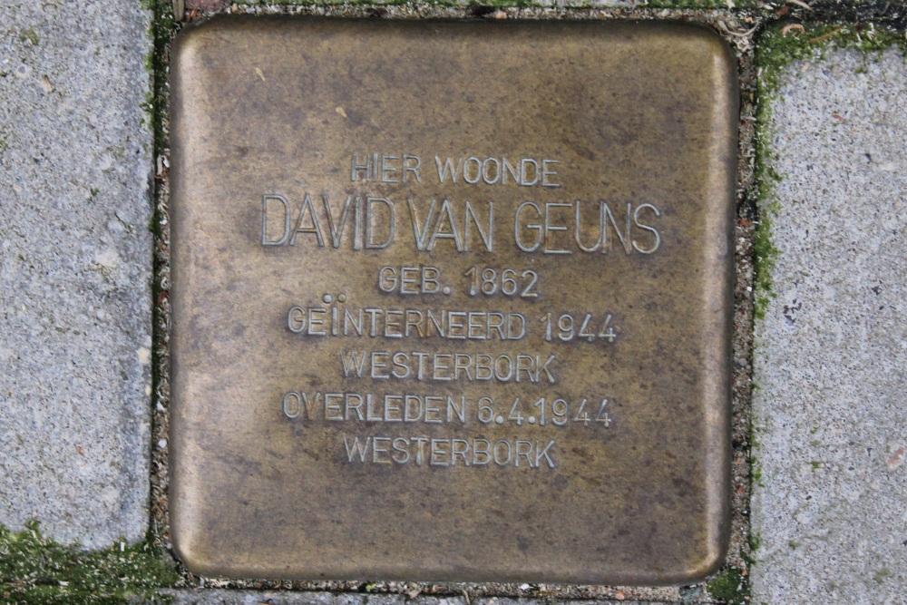 Stolperstein Van Weede van Dijckveldstraat 41 #1