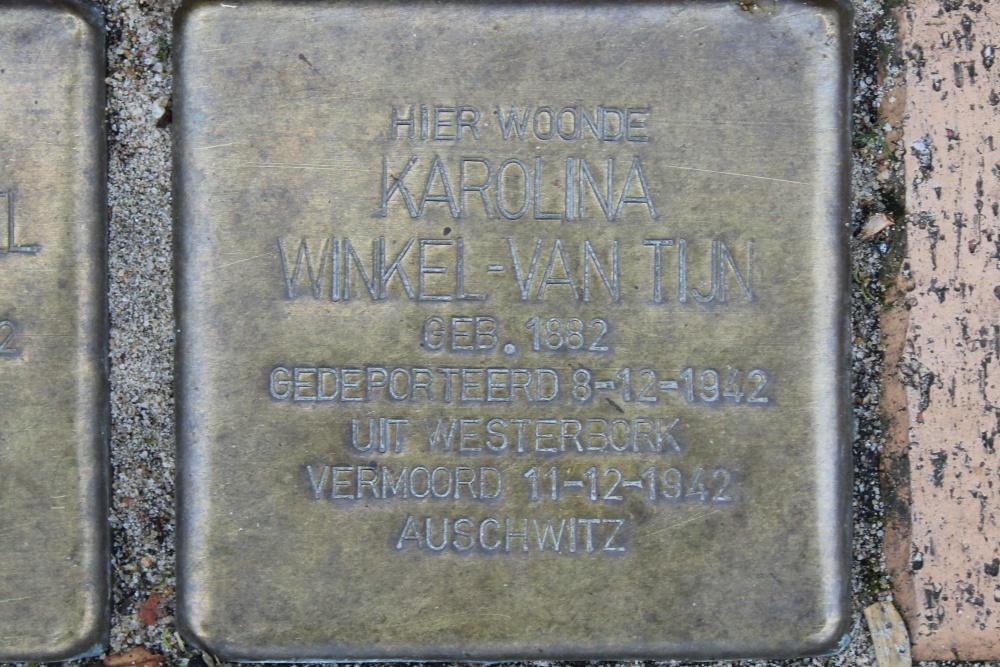 Stolpersteine Falckstraat 123 #3