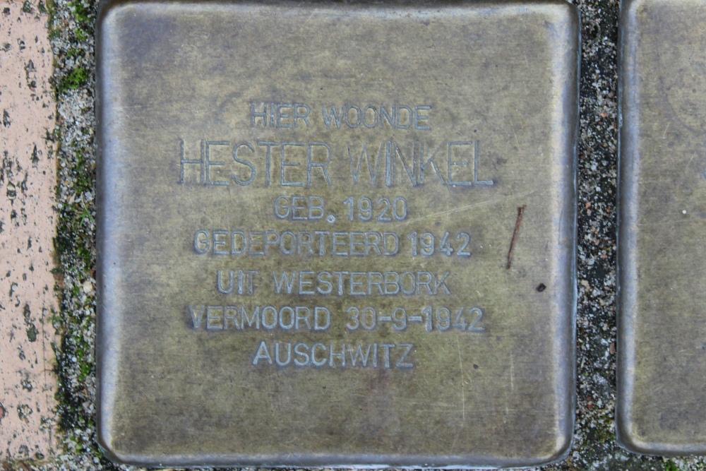 Stolpersteine Falckstraat 123 #4