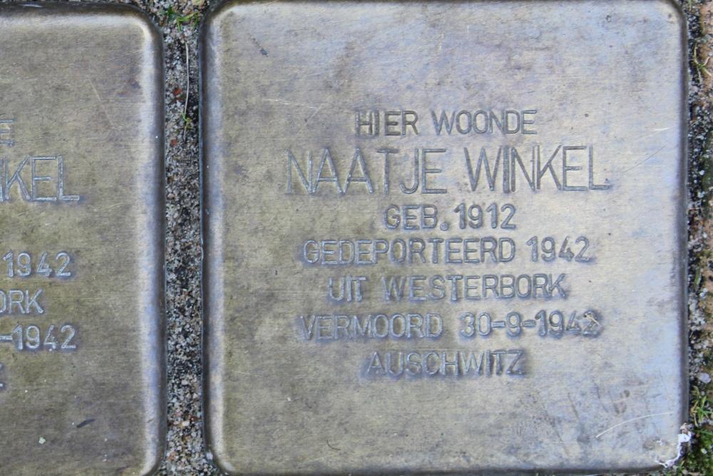 Stolpersteine Falckstraat 123 #7