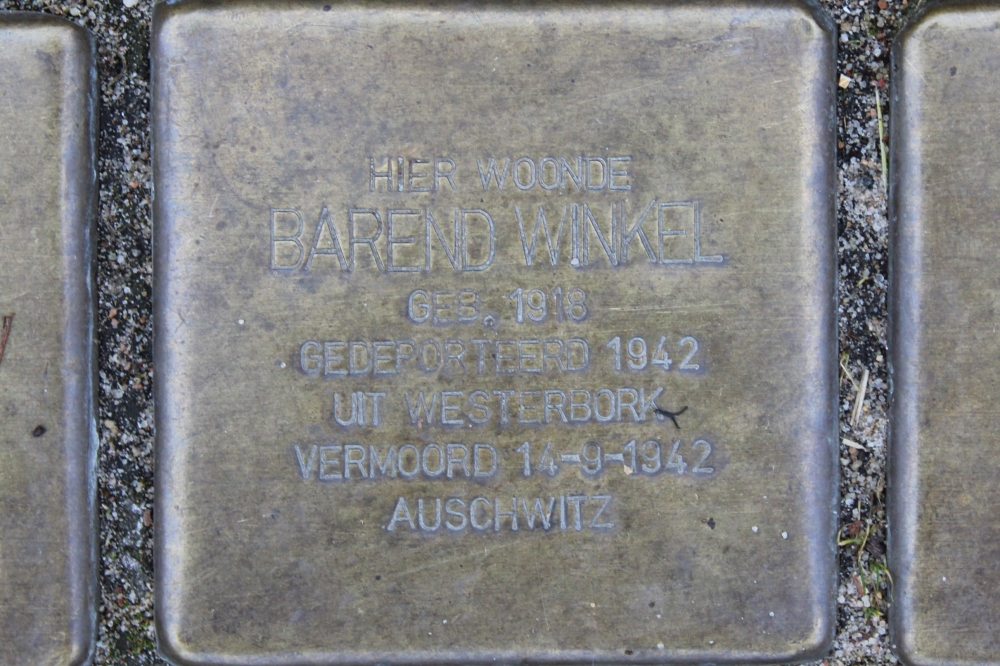 Stolpersteine Falckstraat 123 #5