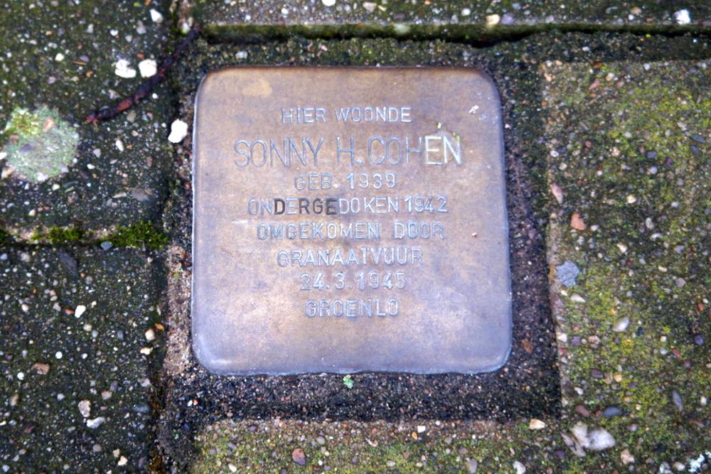 Stolperstein Grensstraat 13