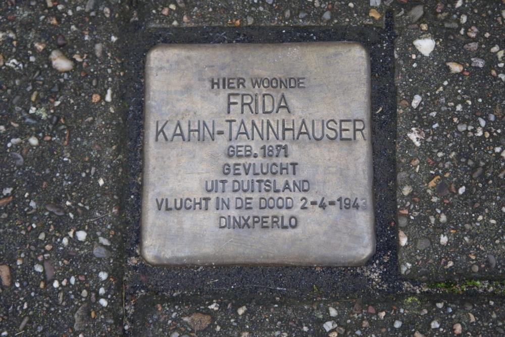 Stolperstein Minister Ringerstraat 12 (voormalig A 123 G 1)