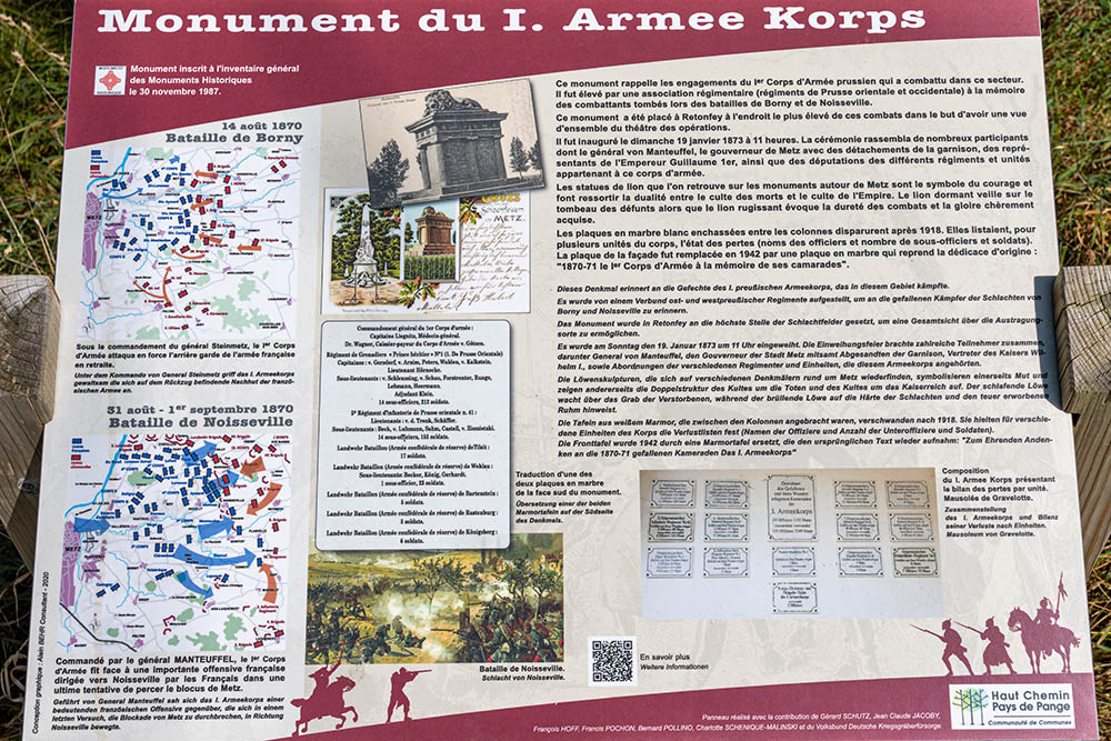 Memorial 1. Armeekorps #6