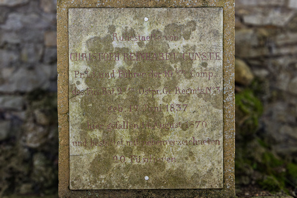 German War Cemetery 2nd East Prussian Grenadier Regiment Nr.3 #5