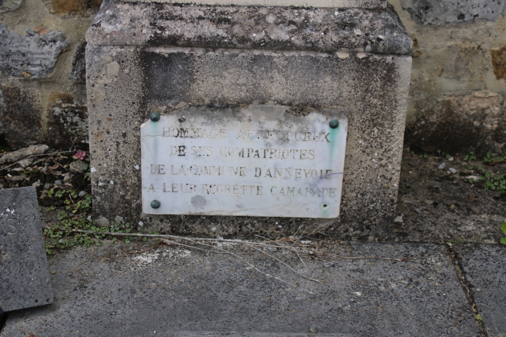 Belgian War Grave Annevoie-Rouillon #2