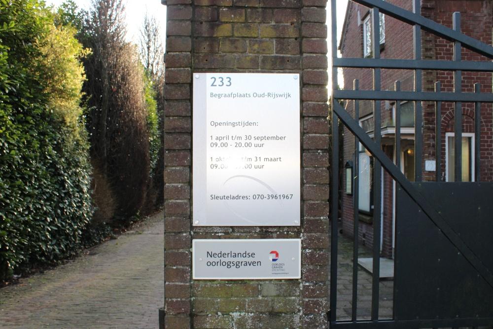 Dutch War Graves Oud-Rijswijk #4