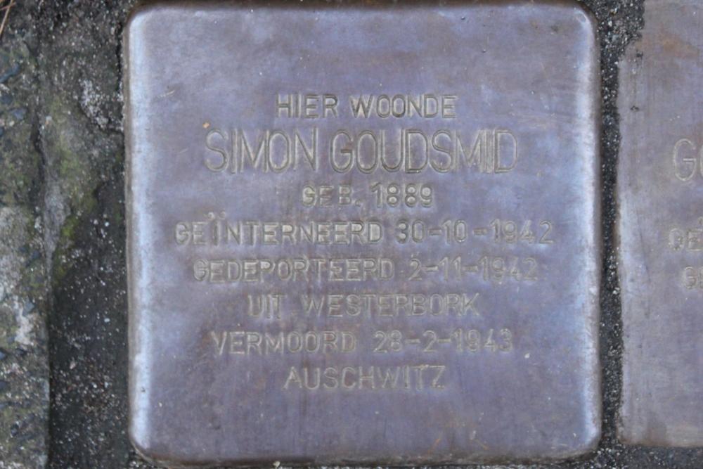 Stolpersteine Regentesselaan 20 #2