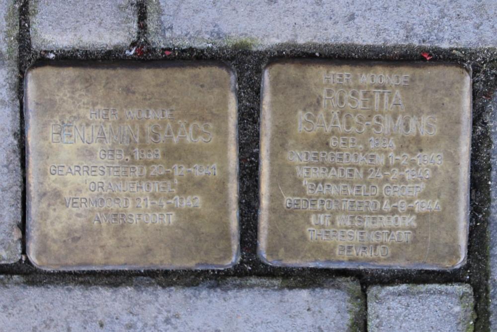 Stolpersteine Jan van der Heijdenstraat 140