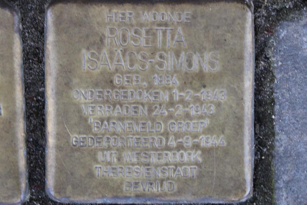 Stolpersteine Jan van der Heijdenstraat 140 #3