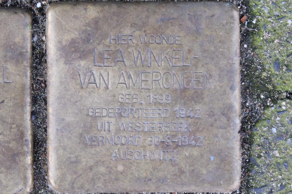 Stolpersteine Convivastraat 55 #4