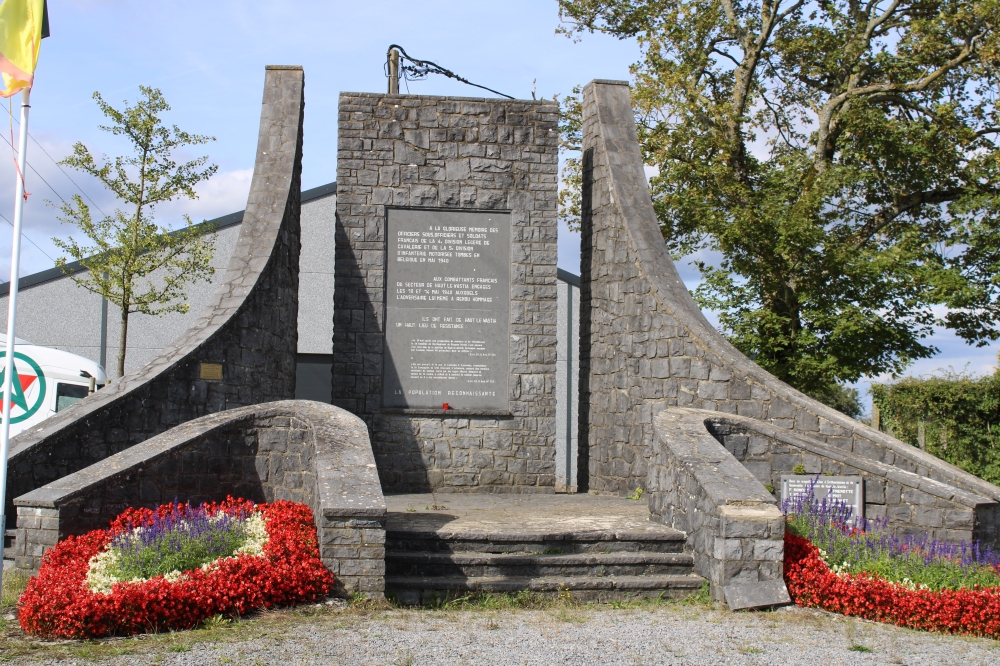 Memorial French Second Lieutenant Joseph Riss and the Allied Pilots #1