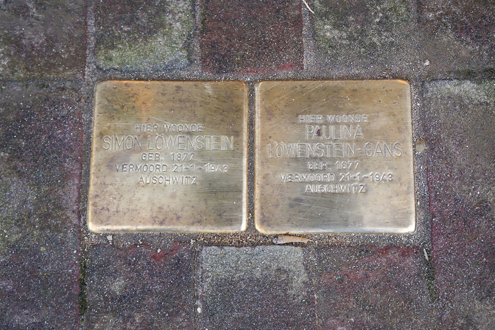 Stolpersteine Hoofdstraat 4 #1