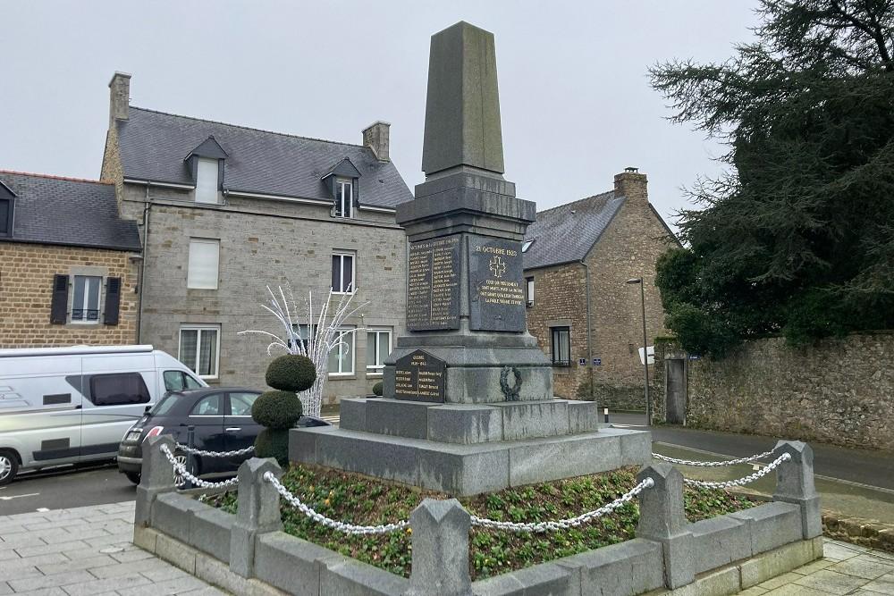 Oorlogsmonument Lécousse