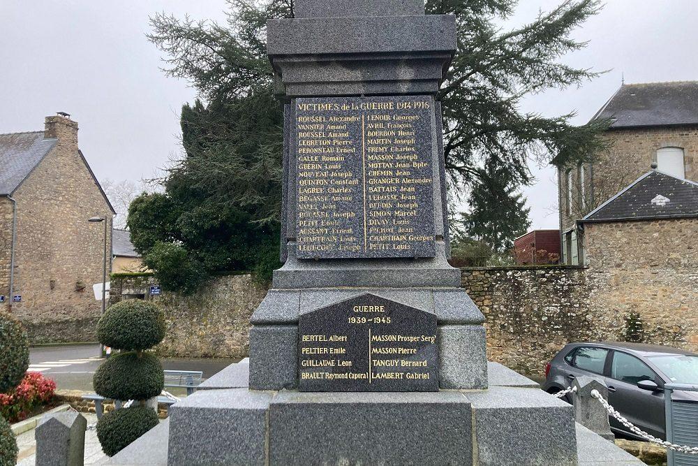 Oorlogsmonument Lécousse #2