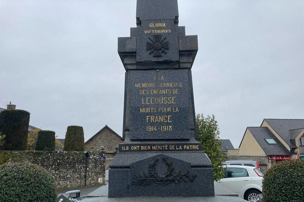 Oorlogsmonument Lécousse #3