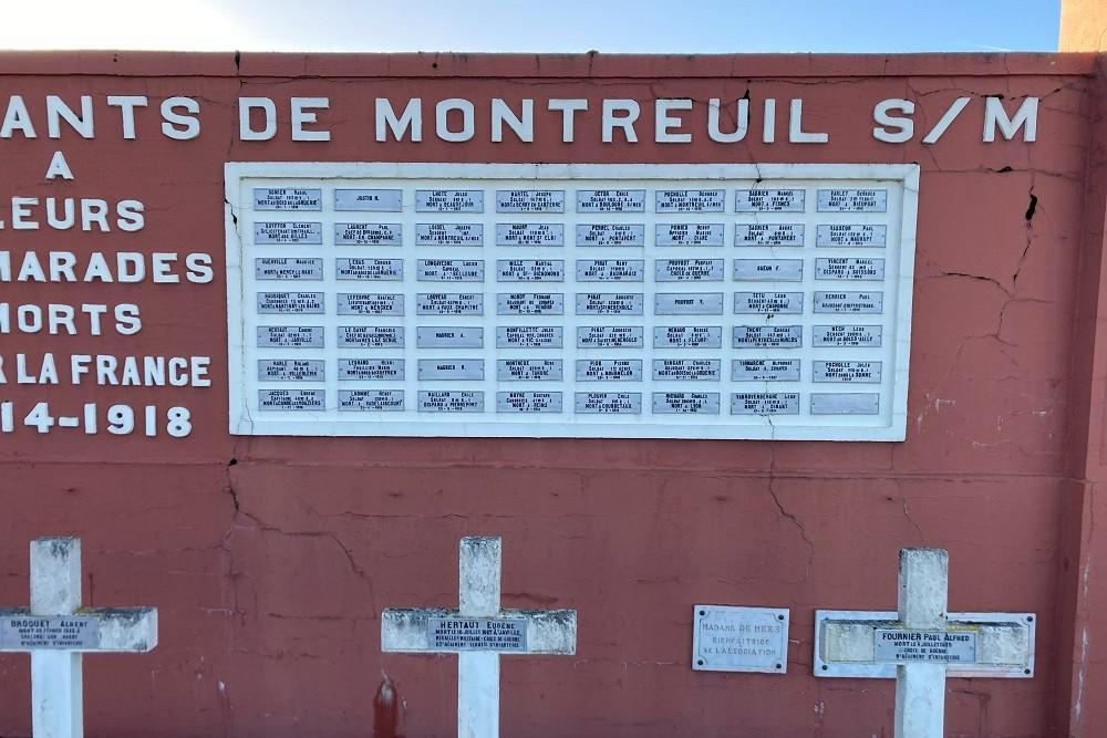 Oorlogsmonument Begraafplaats Montreuil-sur-Mer #3