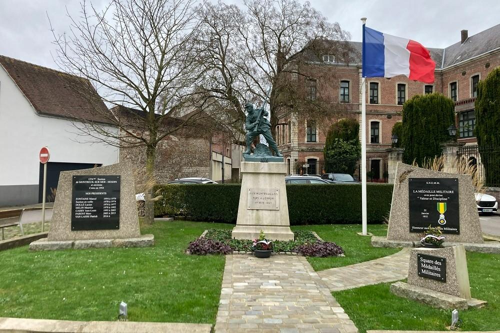 Franco-Prussian War Memorial Montreuil #1