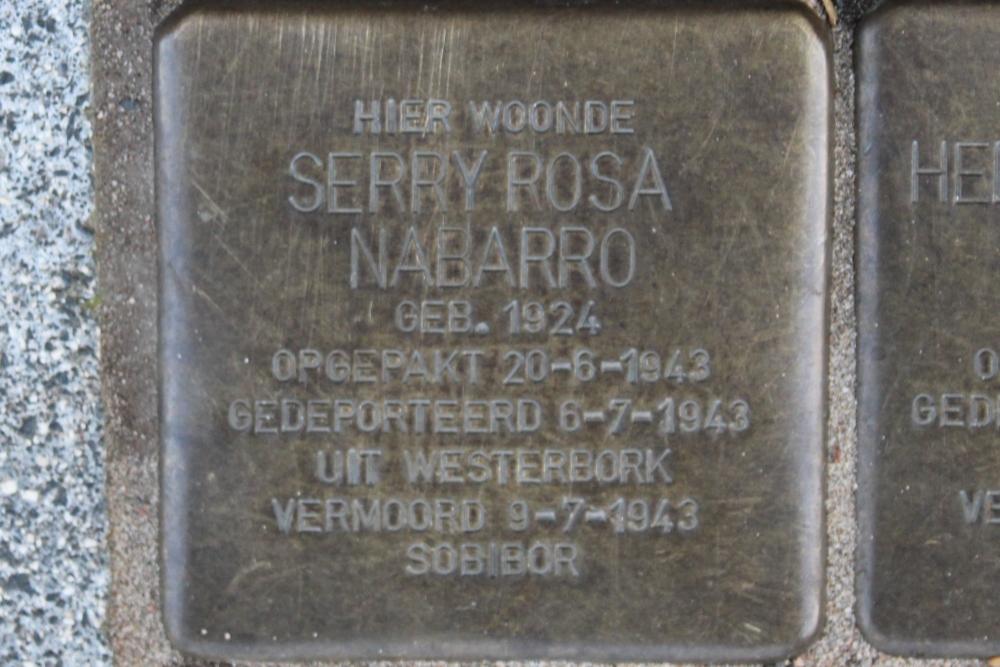 Stolpersteine Weesperzijde 92 #4