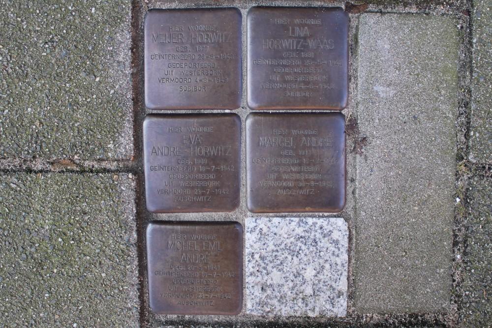 Stolpersteine Christiaan de Wetstraat 270 (voorheen 70) #1