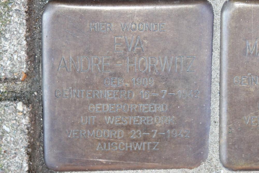 Stolpersteine Christiaan de Wetstraat 270 (voorheen 70) #4