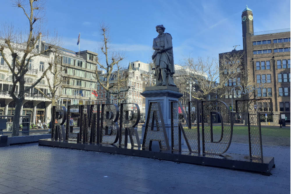 Statue Rembrandt Rembrandtplein