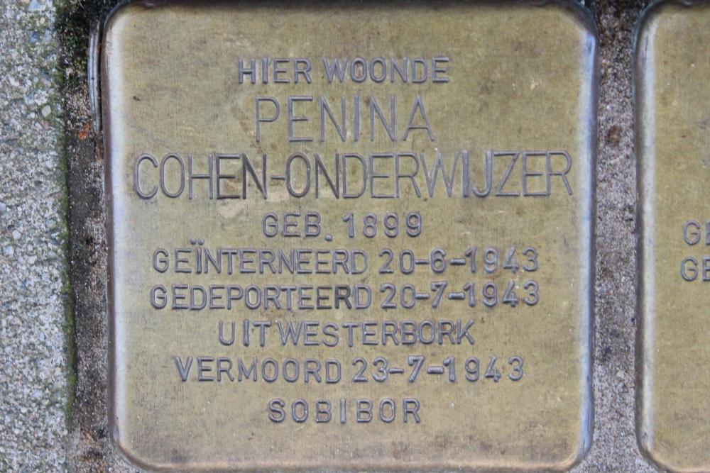 Stolpersteine Blasiusstraat 6 #2