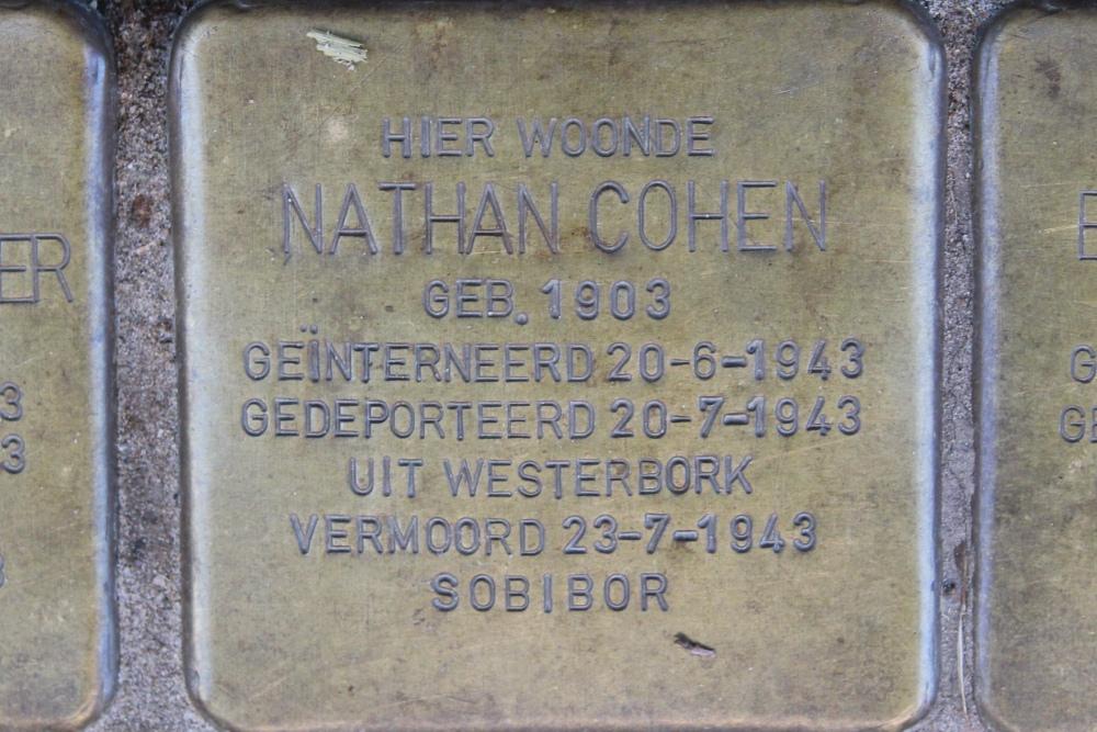 Stolpersteine Blasiusstraat 6 #3