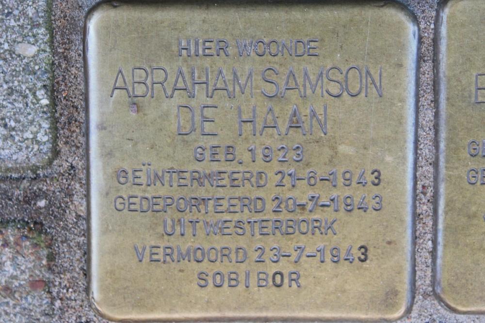 Stolpersteine Blasiusstraat 6 #5