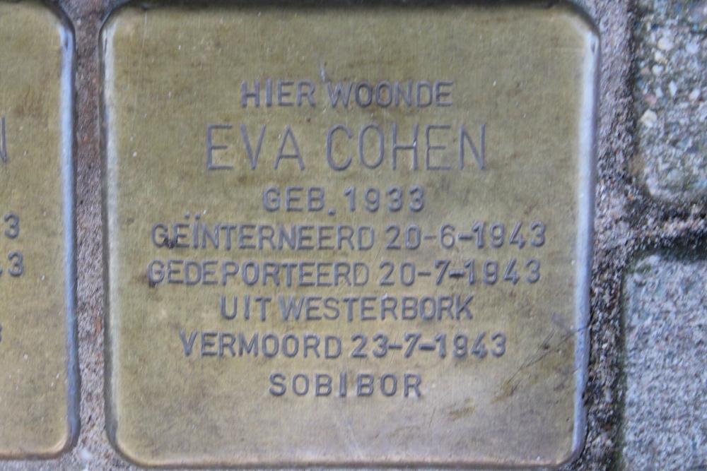 Stolpersteine Blasiusstraat 6 #7