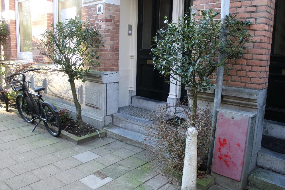 Stolpersteine Swammerdamstraat 16 #4