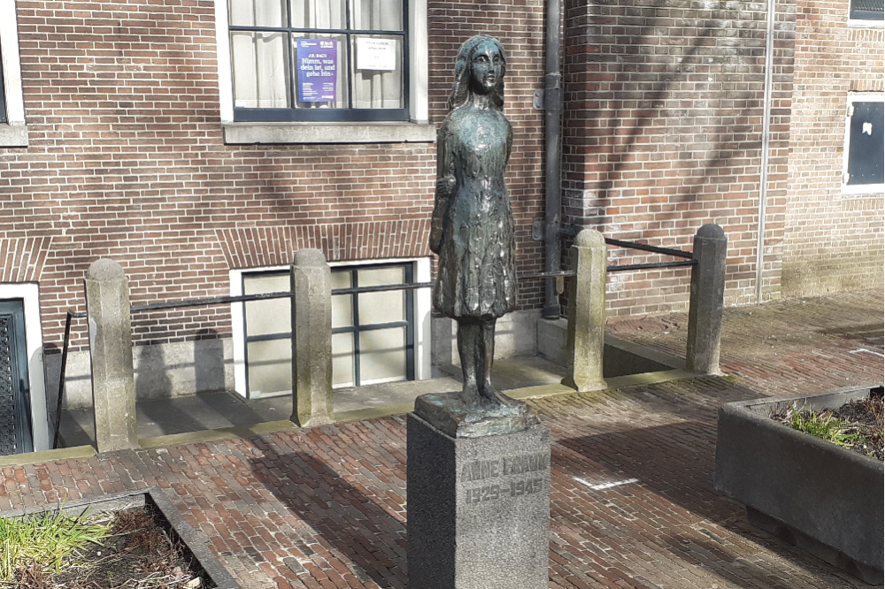 Memorial Anne Frank Westermarkt Amsterdam #3