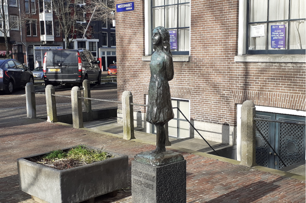 Memorial Anne Frank Westermarkt Amsterdam #5