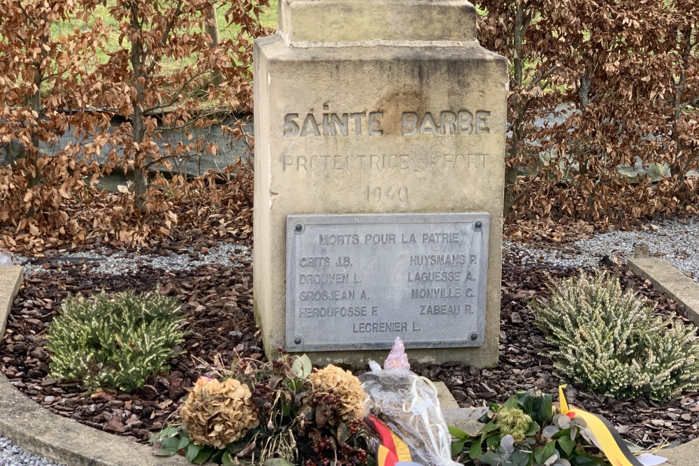 Monument Heilige Barbara Fort Tancrémont #2