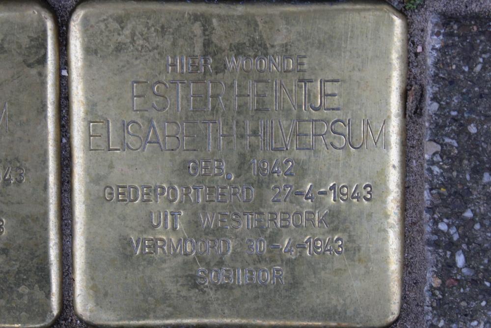 Stolpersteine Scheepersstraat 1 #3