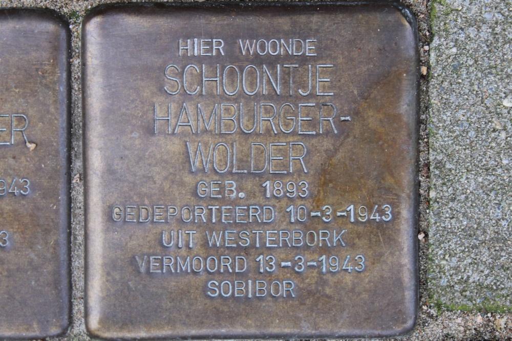 Stolpersteine Rollandslaan 21 #3