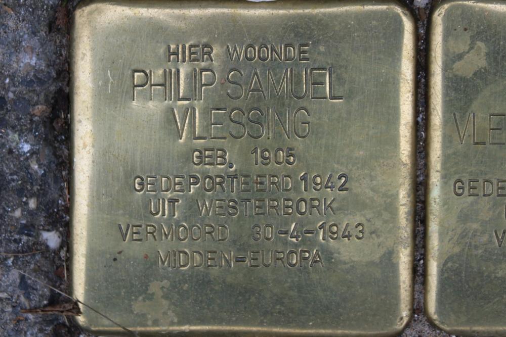 Stolpersteine Badhuisstraat 33 #2