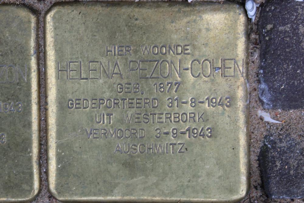 Stolpersteine Badhuisstraat 43 #3