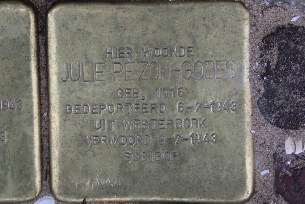 Stolpersteine Badhuisstraat 43 #5