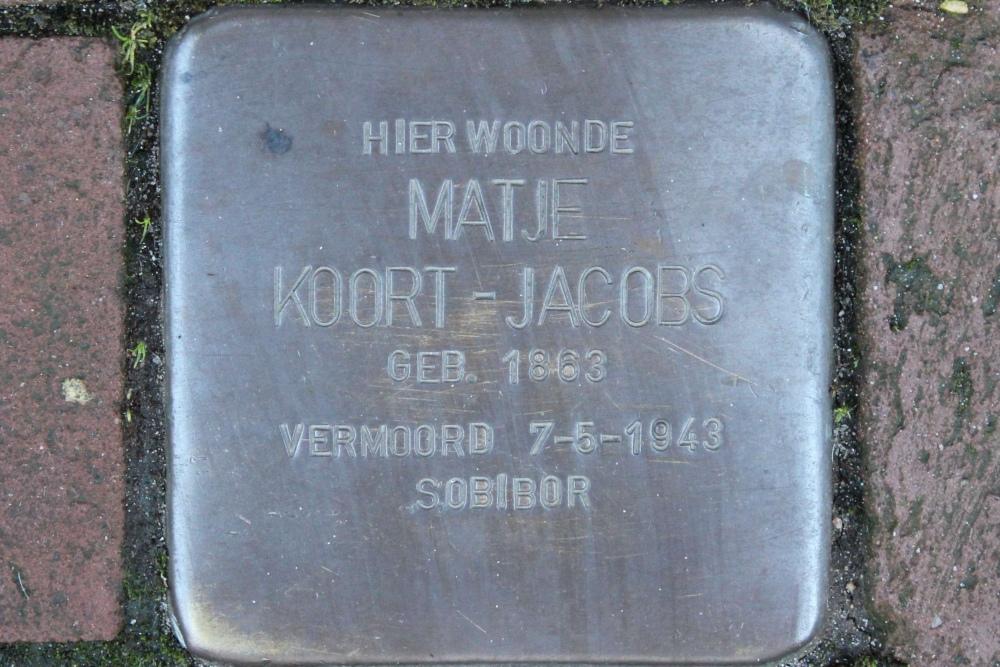 Stolperstein Nieuwe Kerkstraat 33-lll #1