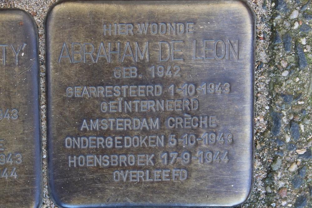 Stolpersteine Nieuwe Keizersgracht 39 #8