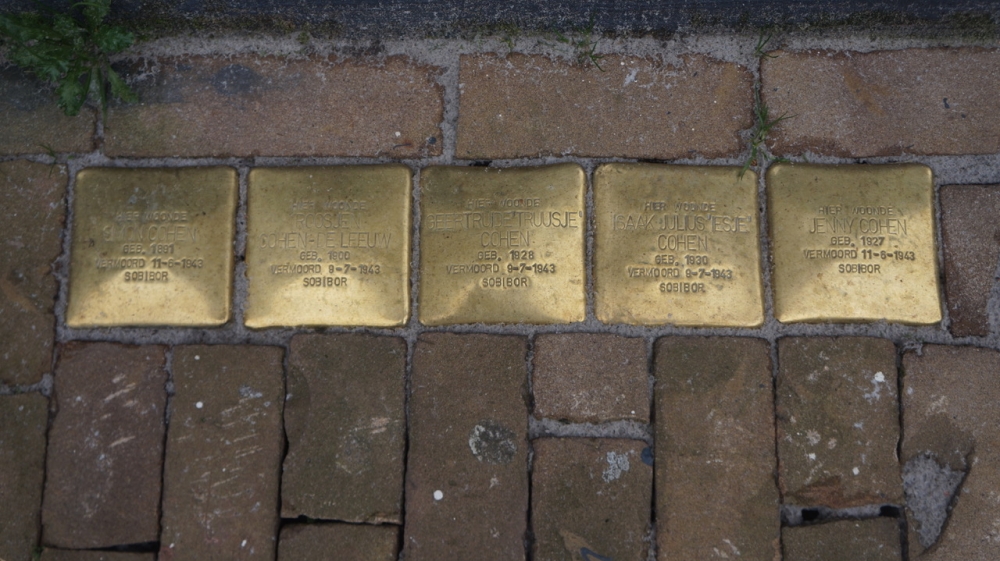 Stolpersteine Marktstraat 31 #1