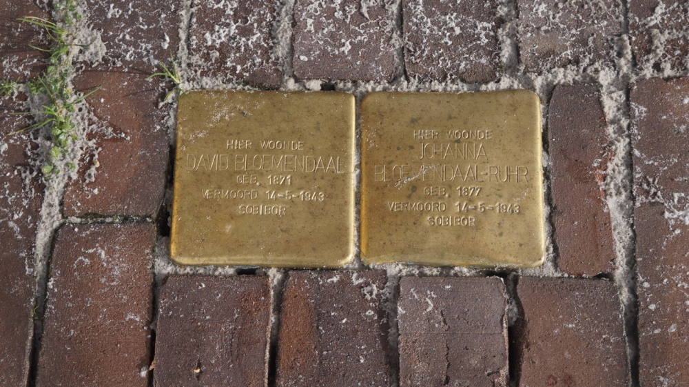 Stolpersteine Klinkerstraat 46 #1