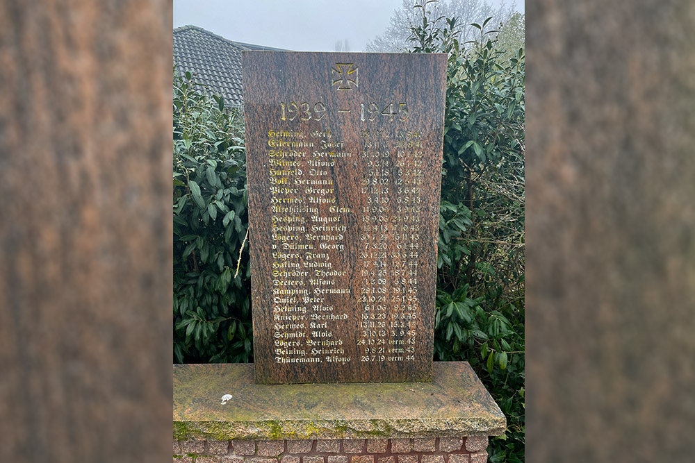 Oorlogsmonument Altenlünne #5